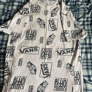Vans White Logo shirt